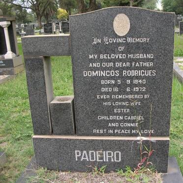 PADÉIRO Domincos Rodrigues 1940-1972