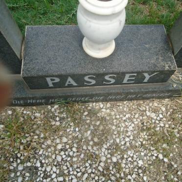 PASSEY James Price 1896-1970 &amp; Anna Susanna 1893-1979