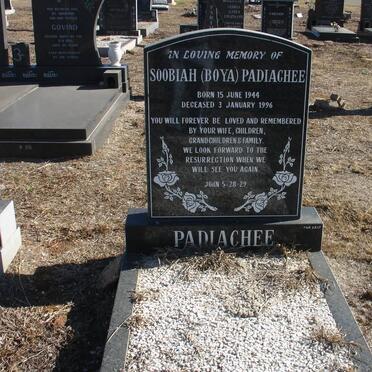 PADIACHEE Soobiah 1944-1996