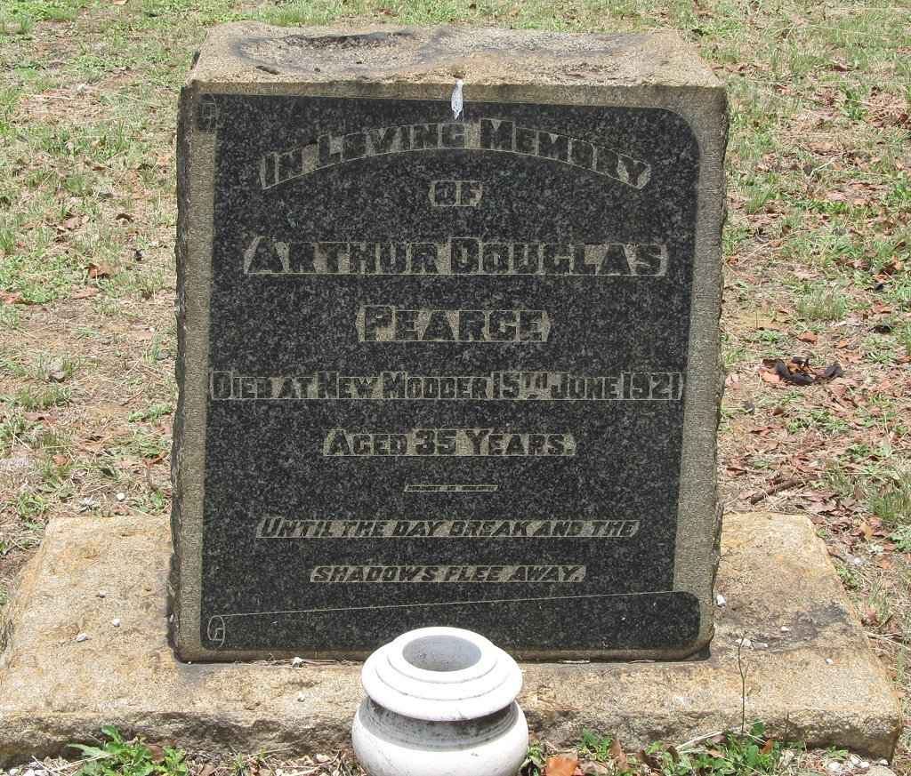 PEARCE Arthur Douglas -1921