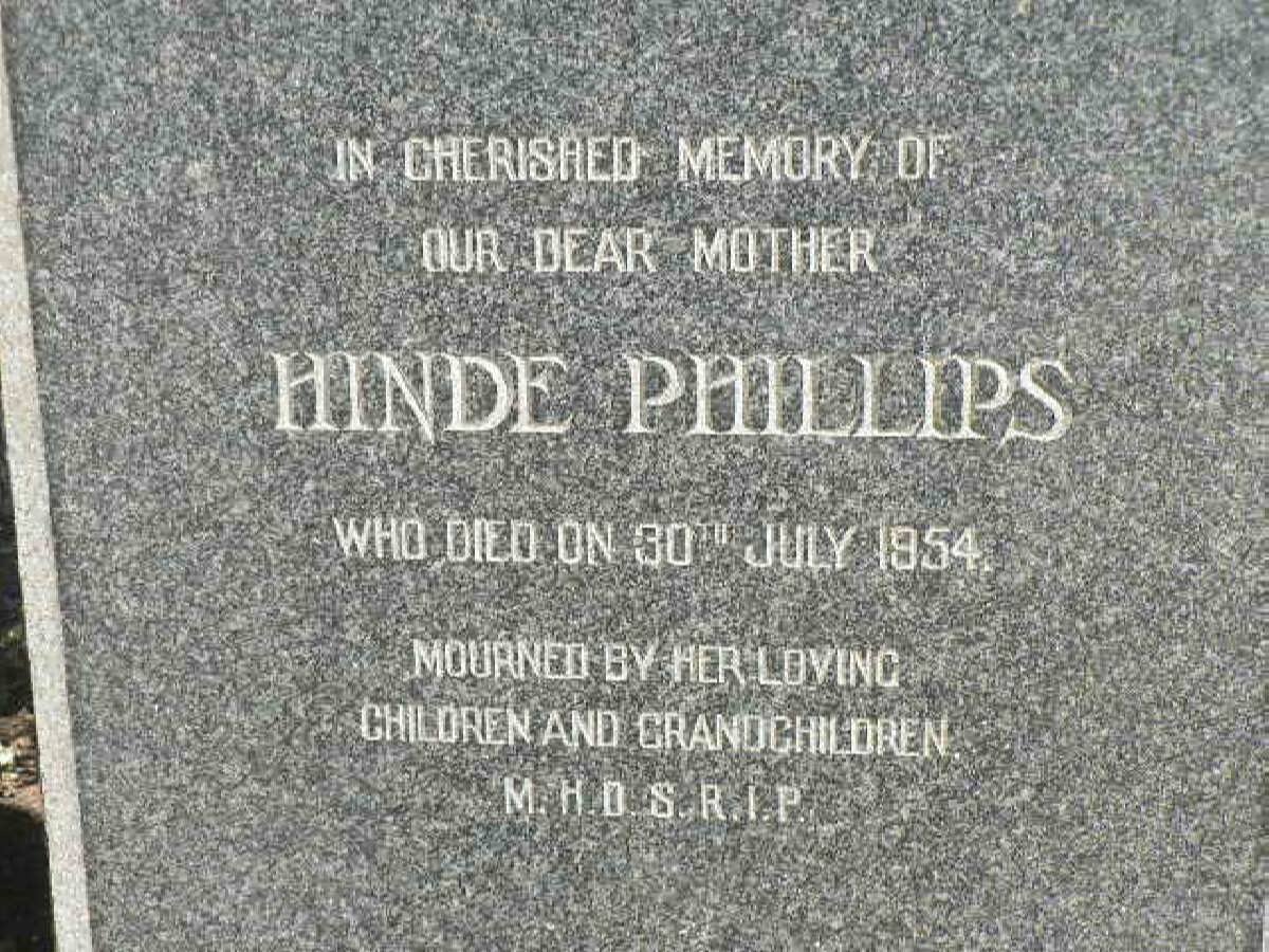 PHILLIPS Hinde -1954