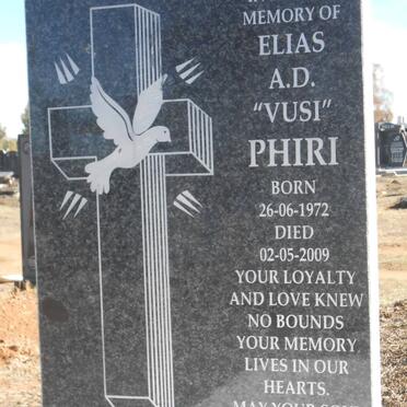 PHIRI Elias A.D. 1972-2009