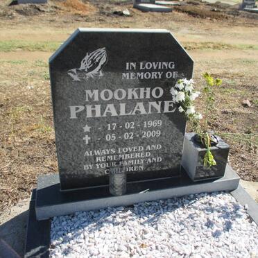 PHALANE Mookho 1969-2009