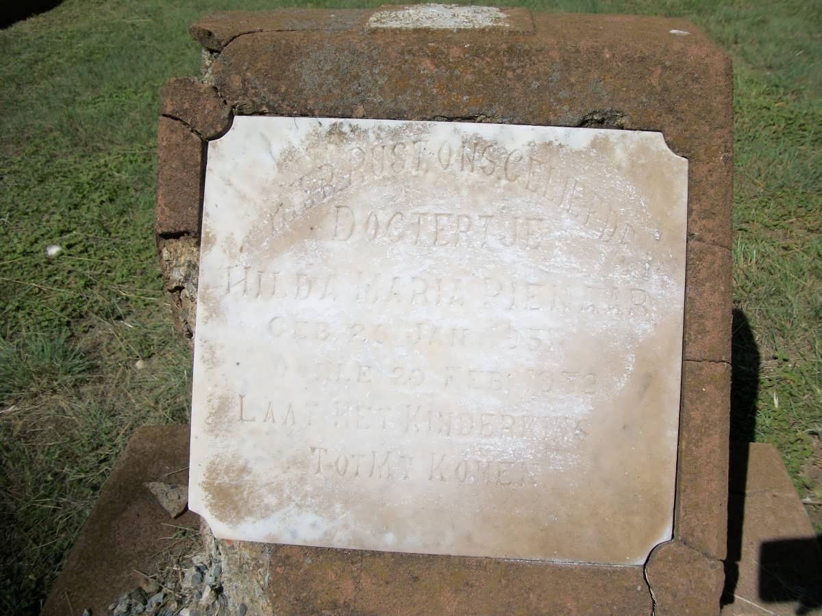 PIENAAR Hilda Maria 1931-1932