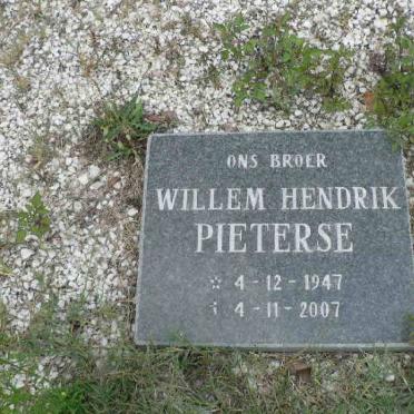 PIETERSE Willem Hendrik 1947-2007