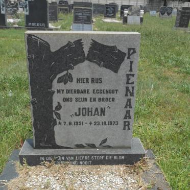 PIENAAR Johan 1951-1973