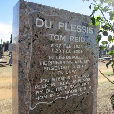 PLESSIS Tom Reid, du 1945-2009