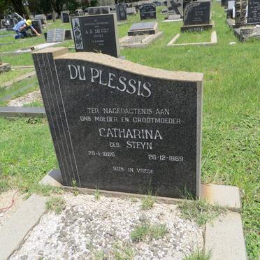 PLESSIS Catharina, du nee STEYN 1886-1969