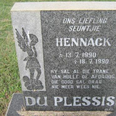 PLESSIS Hennack, du 1990-1990