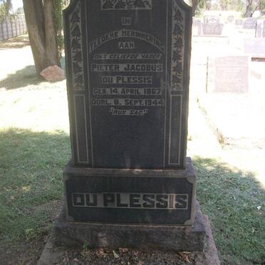 PLESSIS Pieter Jacobus 1867-1944