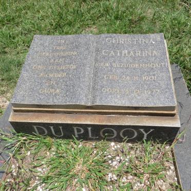 PLOOY Christina Catharina, du nee BEZUIDENHOUT 1901-1977