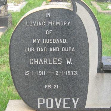 POVEY Charles W. 1911-1973