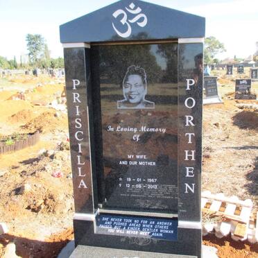 PORTHEN Priscilla 1967-2013