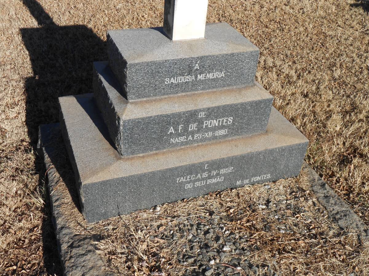 PONTES A.F., de 1890-1952