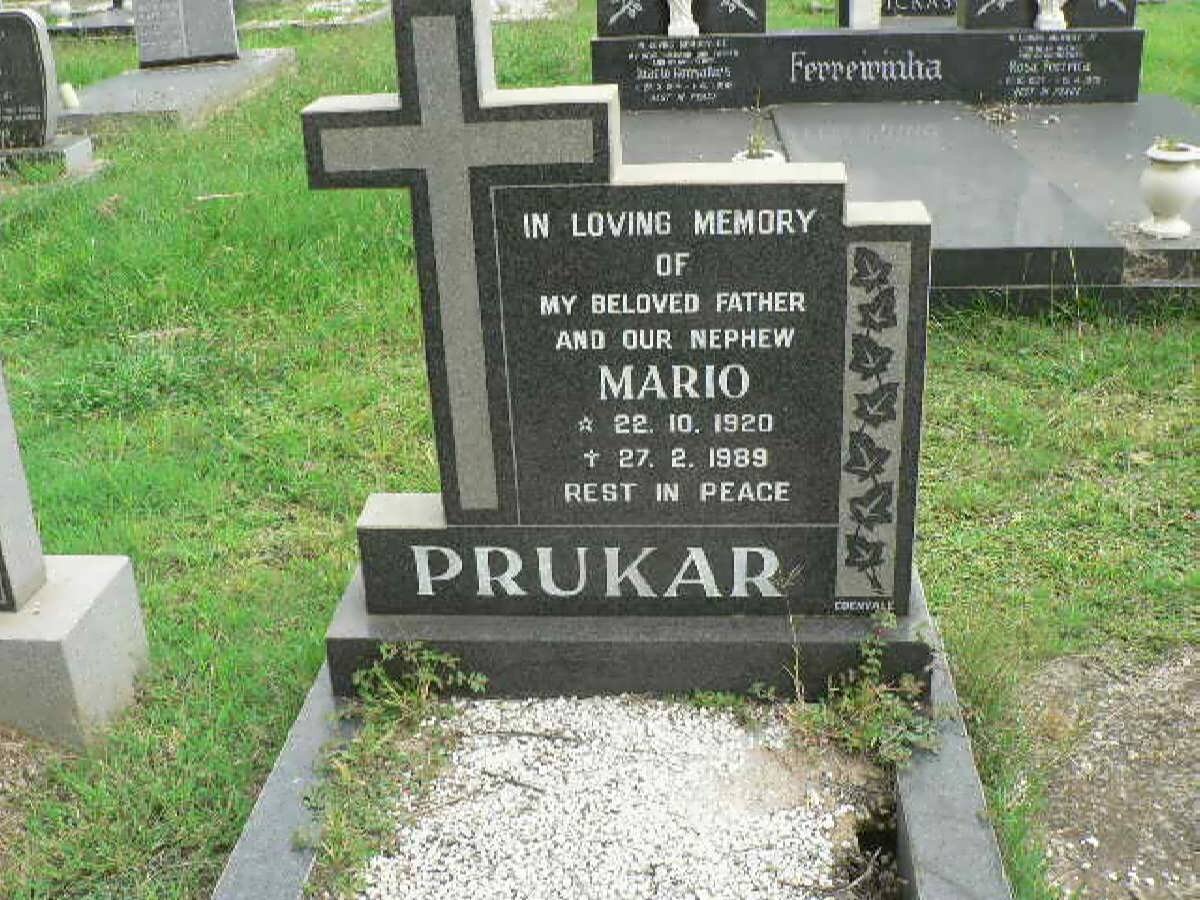 PRUKAR Mario 1920-1989