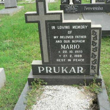 PRUKAR Mario 1920-1989