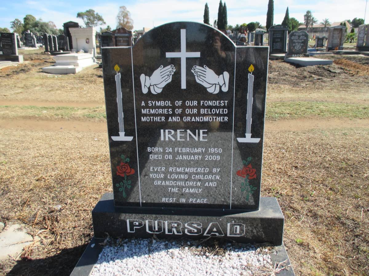 PURSAD Irene 1950-2009