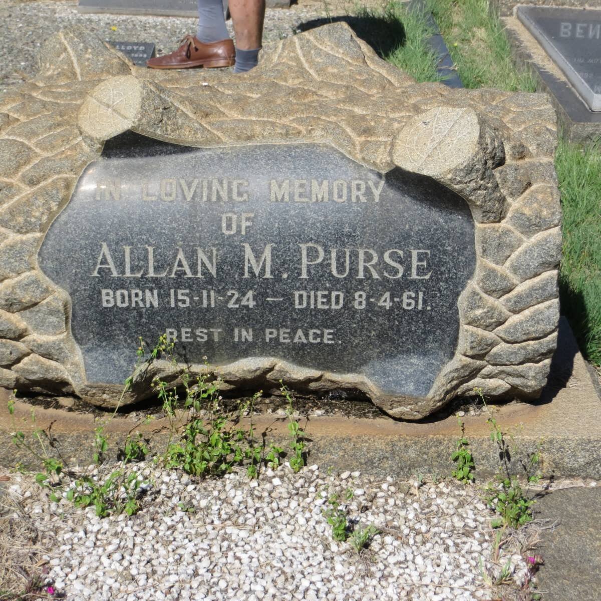 PURSE Allan M. 1924-1961