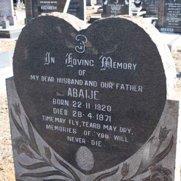 RAGOOLOO Abaije 1920-1971