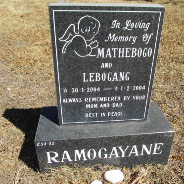 RAMOGAYANE Mathebogo &amp; Lebogang 2004-2004