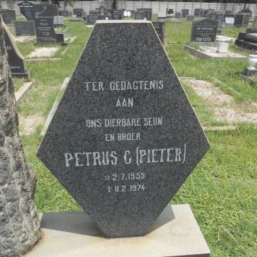 RENSBURG Petrus G., Jansen van 1955-1974