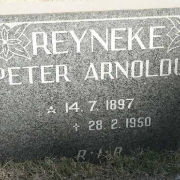 REYNEKE Peter Arnoldus 1897-1950