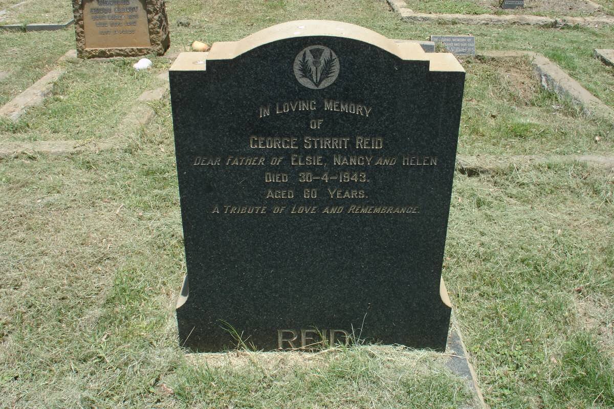 REID George Stirrit -1943