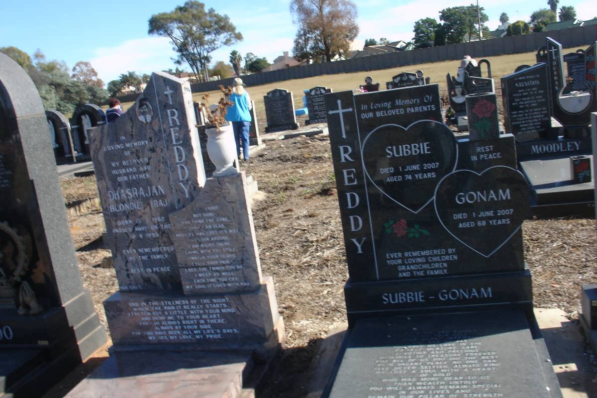 REDDY Subbie -2007 &amp; Gonam -2007 :: REDDY Dhasrajan 1962-1995