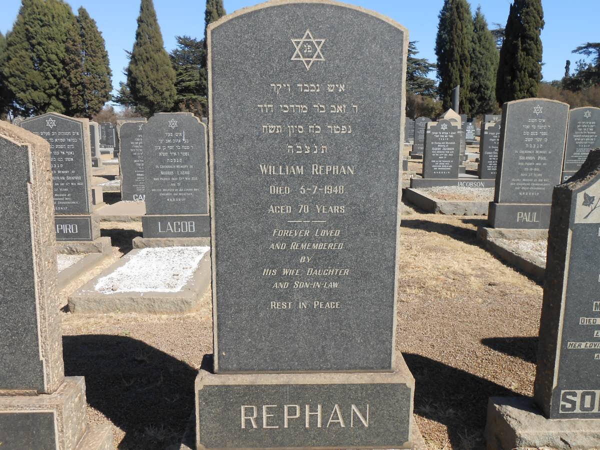 REPHAN William -1948