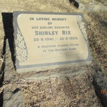 RIX Shirley 1941-1954