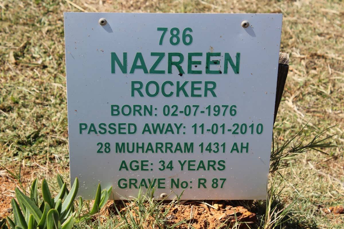 ROCKER Nazreen 1976-2010
