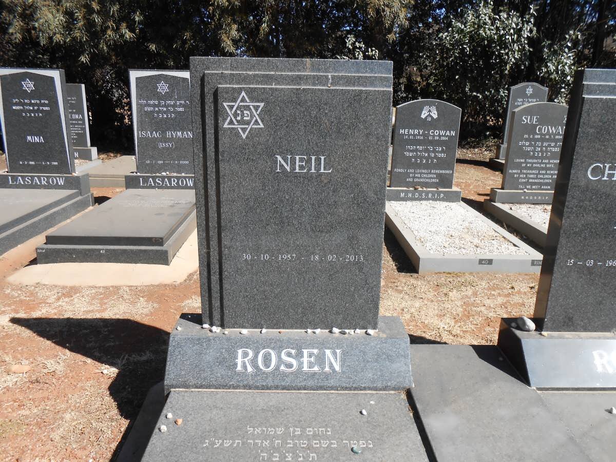 ROSEN Neil 1957-2013