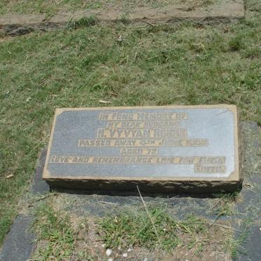 RORKE H. Vyvyan -1943