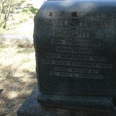 ROBERTS George Pottinger 1875-1928