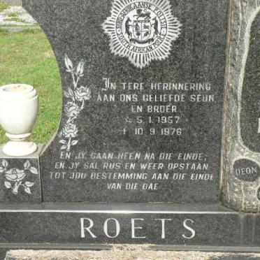 ROETS Andre 1957-1976