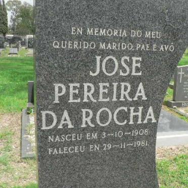 ROCHA Jose Pereira, da 1908-1981