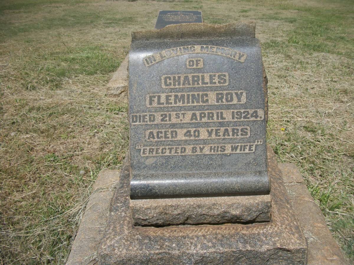 ROY Charles Fleming -1924
