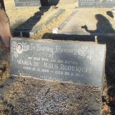 RODRIQUES Maria de Jesus 1908-1964