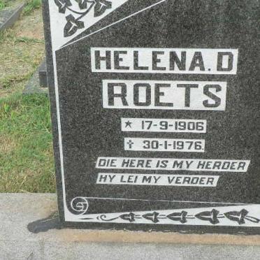 ROETS Helena D. 1906-1976