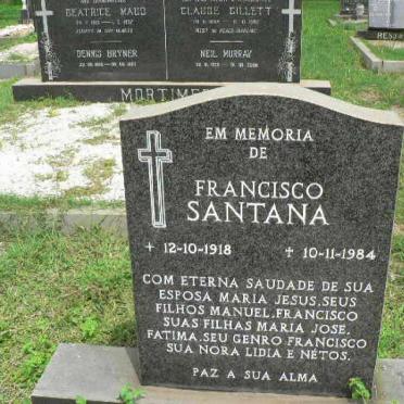 SANTANA Francisco 1918-1984