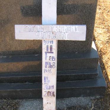 SANGWENI Moses Mbhekeni 1968-2004