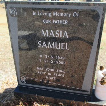 SAMUEL Masia 1939-2009