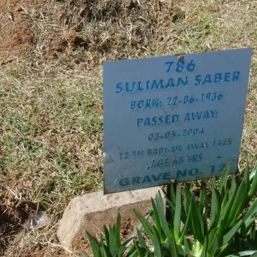 SABER Suliman 1936-2004