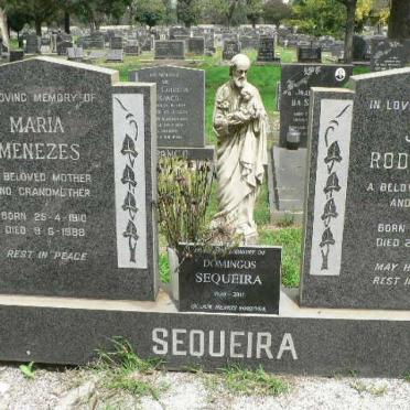 SEQUEIRA Jose Rodriques 1901-1981 &amp; Maria Menezes 1910-1988 :: SEQUEIRA Domingos 1928-2011