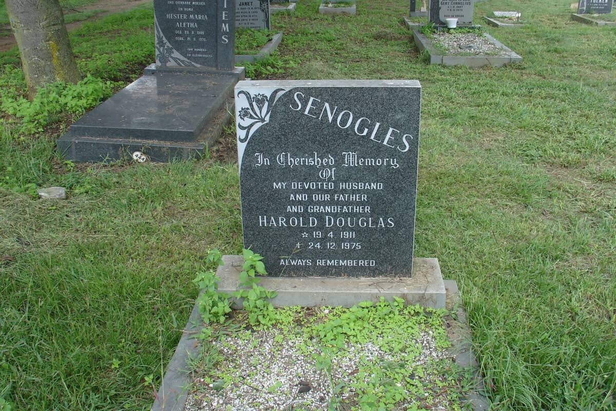 SENOGLES Harold Douglas 1911-1975