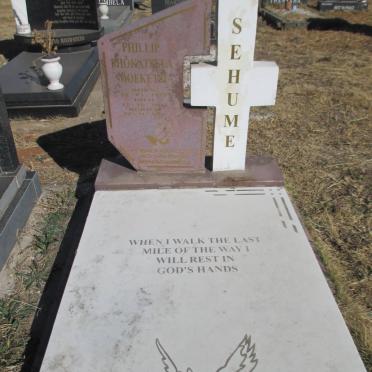 SEHUME Phillip Rhokatsela Moeketsi 1971-2003