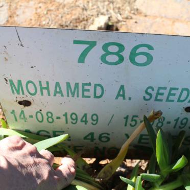 SEEDAT Mohamed A. 1949-1995