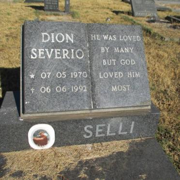 SELLI Dion Severio 1970-1992