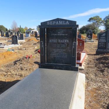 SEPAMLA Mpho Makwa 19?6-2010