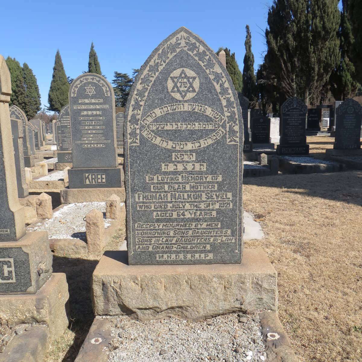 SEVEL Fruman Malkon -1921